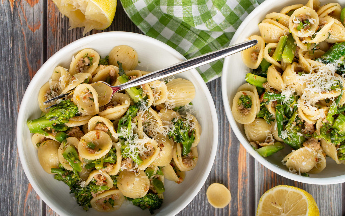 Broccoli Melt Orecchiette