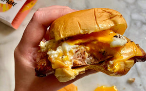 Loaded Baked Potato Breakfast Sandwich